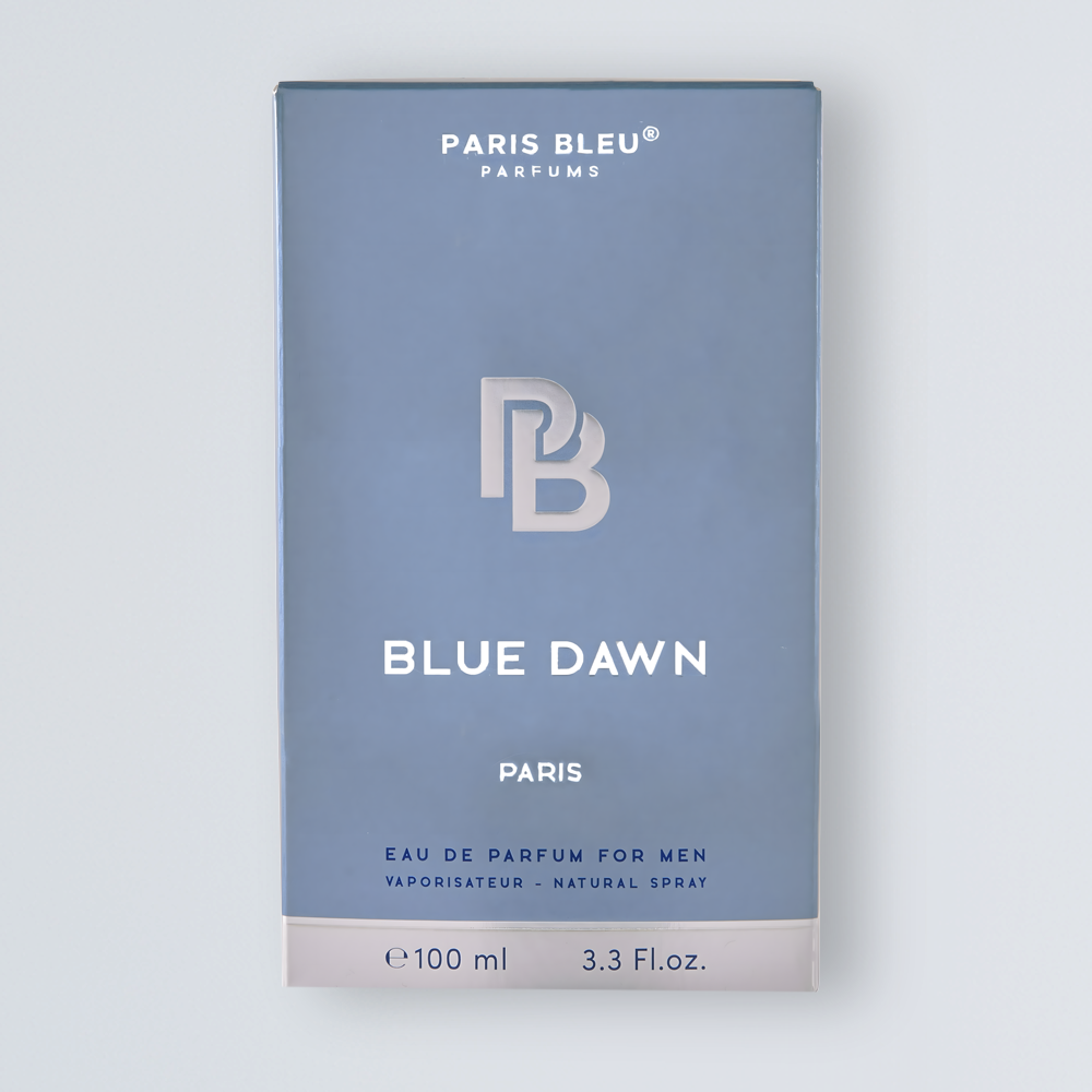 Aube bleue